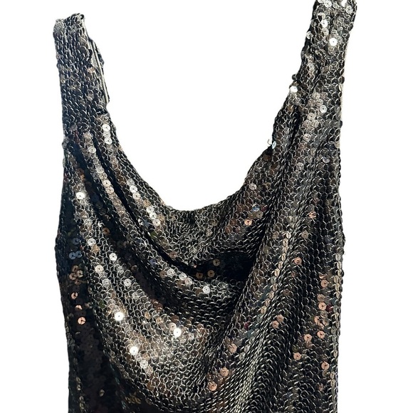 JS Boutique black sequin cocktail party dress size 8 - Picture 11 of 11